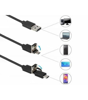 copy of Endoskopinė kamera USB 5.5mm 62laips.4LED IP67 2m