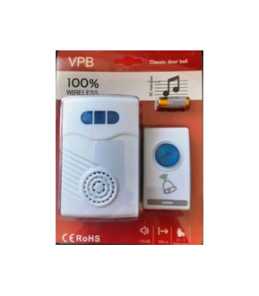 Belaidis durų skambutis , buitinis  DC12V