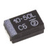 Tantalinis SMD kondensatorius 10uF 50V, 7,0x4,0x3,0mm dydis RoHS