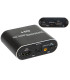 HDMI signalo keitiklis į analoginį garso signalą.Suteikia galimybę prijungti prie TV audio centrą, stiprintuvą.