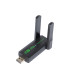 IŠorinis Wi-Fi WiFi USB 2.4G/5G K-07 adapteris USB Wireless 802.11n