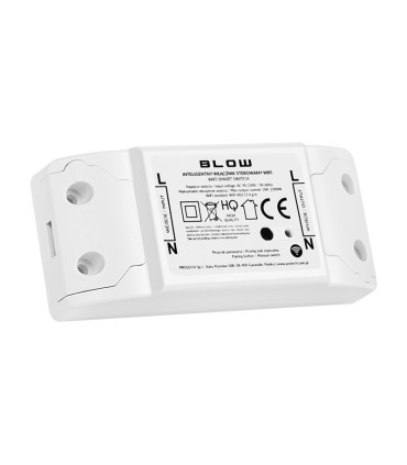 copy of Išmanusis jungiklis, 230VAC, 2200W, 1-kanalo, valdomas Wi-Fi, Sonoff