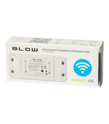 copy of Išmanusis jungiklis, 230VAC, 2200W, 1-kanalo, valdomas Wi-Fi, Sonoff