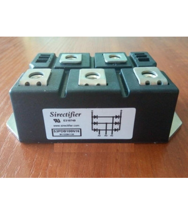 Diodų tiltelis 3-jų fazių SKBPC3510    35A/1000V