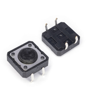 Mygtukas TACT SWICH lit. į plokštę  12x12mm,TM118Aaukštis  4,3, 0,8mm,