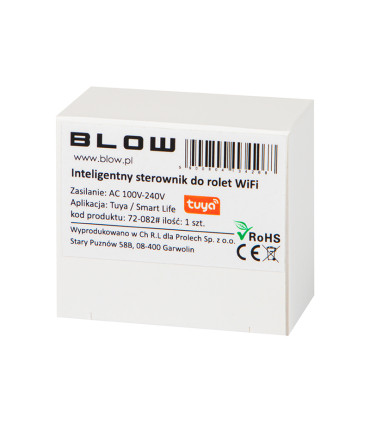 Langų roletų ir žaliuzių išmanus valdiklis ( Išmanioji relė )WiFi TUYA