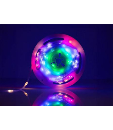 Švytinti hermetiška lanksti juosta 12V 1 metre 60xLED3528 SMD Žalia moduliukas 8x50mm 1m kaina