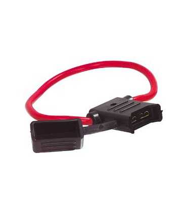 Saugiklio lizdas MAXI saugikliui kabelinis su dangteliu, Ø5mm