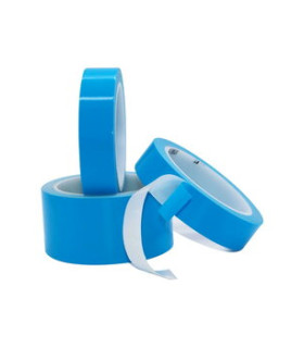 Aušinimo padukas  1.0mm silikoninis 100x100x1.0mm dvipusio lipnumo