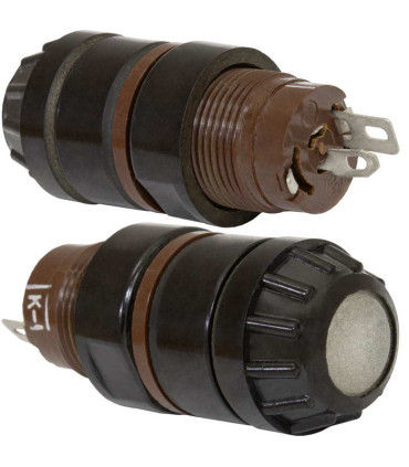 copy of Signalinės Lemputės laikiklis FŠM2  Ø16mm su balta matinė linze, lizdas E10