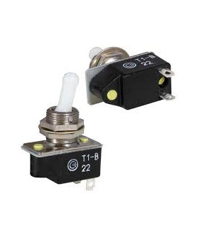 Permetamasis jungiklis (tumbleris) T1-1  6A/220VAC ,ON-ON
