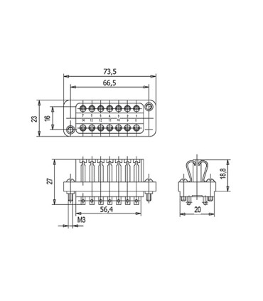 copy of Jungtys "krododilai' su laidu komplektas 150A