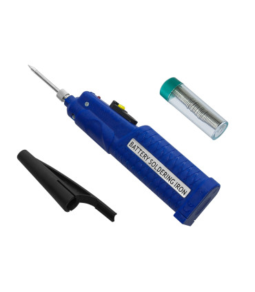 Nešiojamas lituoklis/žibintuvėlis 8W (3x1.5V AA) SI-B162