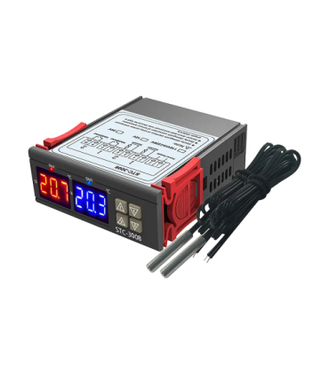 Aukšto tikslumo temperatūros valdiklis temperatūros valdymo jungiklis mini temperatūros valdymo plokštė STC3008-230V Termostatas