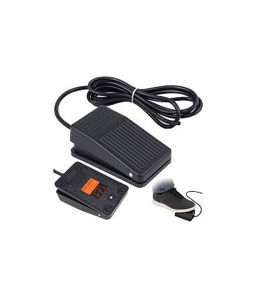 Pedalo tipo plastikinis  jungiklis  TFS-1, 10A 230VAC 2m laido