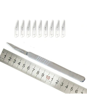 copy of Peiliukų rinkinys AG607A su 6vnt. keičiamom geležtėm