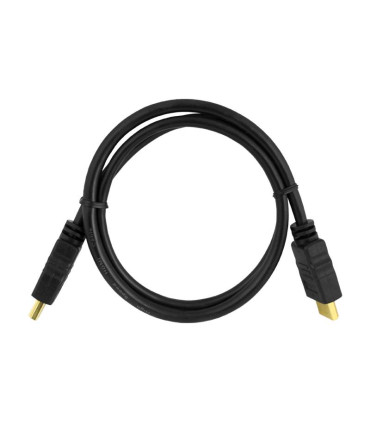Laidas , kabelis HDMI-HDMI 19pol.kištukai  0.8m auksiniai k.