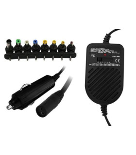 Universalus kompiuterinis maitinimo šaltinis  iš   12V automobilio 80W  Išėjimas 12-24V max.4A  tinka daugeliui kompiuteriu.