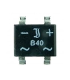 Diodų tiltelis 500S15A, Urmax: 1kV, If: 1,5A,  Ifsm: 45A, SO-DIL
