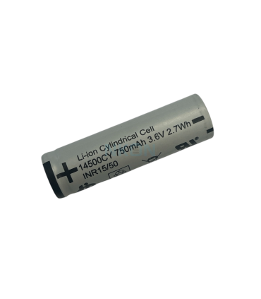 Akumuliatorius  14500 3.6V-750mAh lith. ( Orginalus kodas: 14500CY HIGHPOWER,UR14500AC UR14500Y US14500V)