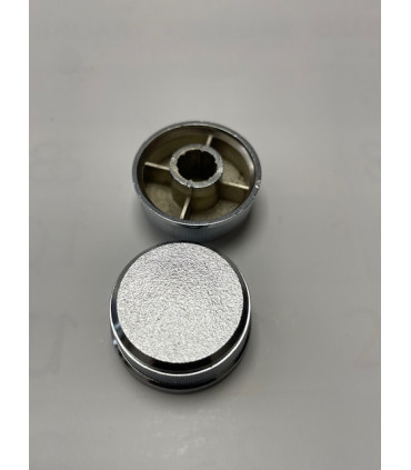 copy of Rankenėlė potenciometrui Ø30mm plastmasinė sidabrinė