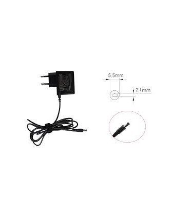 Maitinimo šaltinis  DC 12V 500mA kištukas 5,5/2,1mm