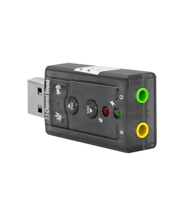 Išorinė garso korta jungiama per USB 7.1
