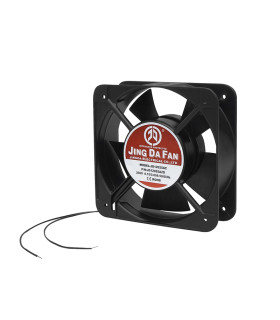 Ventiliatorius  120x120x25mm su įvorėmis 1225FD, 220V be apsisukimo daviklių