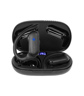 Bevielės ausinės  Earbuds BTE800 Bluetooth 5.3 juodos (black)