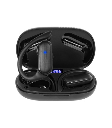 Bevielės ausinės  Earbuds BTE800 Bluetooth 5.3 juodos (black)