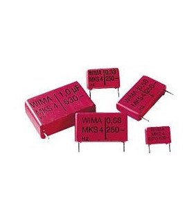 Plėvelinis kondensatorius 1.0uF 630V MKS4 RM27.5mm