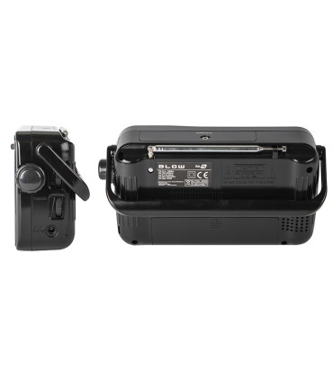 Radio imtuvas AM/FM    RA15  maitinimas AC230V arba 2xD baterijos