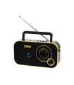 Radio imtuvas AM/FM    RA12  maitinimas AC230V arba 4xAA (R6) baterijos