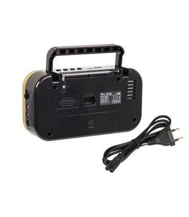 Radio imtuvas AM/FM    RA12  maitinimas AC230V arba 4xAA (R6) baterijos