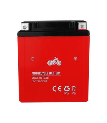 Starterio gelinis akumuliatorius motociklams  12v7ah Pb