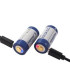 AKUMULIATORIUS CR123A, Keppower P1634U1 RCR123A USB-C  860mah 3V