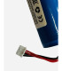 copy of Akumuliatorius L18650 2SIP 7.4V 2200mAh Li-Ion su integruotu krovimo valdikliu PCM