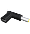 Maitinimo kištukas DC 2.5/5.5, perėjimas (adapteris ) iš USB-C lizdo