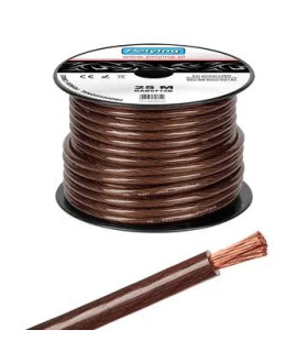 Laidas 6AWG (6GA) 1x8mm  CCA juodas