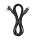 Laidas USB2.0 Type C-Type C PD 60W 1.0m kampinis MN