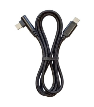 Laidas USB2.0 Type C-Type C PD 60W 1.0m kampinis MN