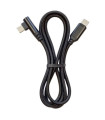 Laidas USB2.0 Type C-Type C PD 60W 1.0m kampinis MN