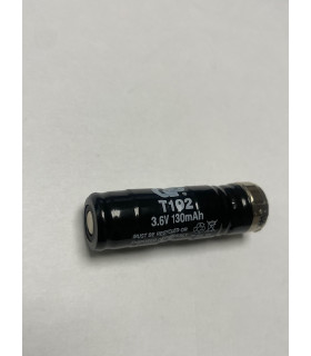 Akumuliatrius 3,6 V  Nicd ,130 mAh ,14,5x50mm