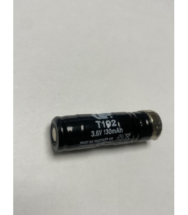 Akumuliatrius 3,6 V  Nicd ,130 mAh ,14,5x50mm