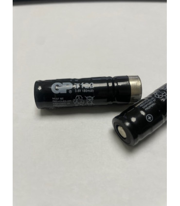 Akumuliatrius 3,6 V  Nicd ,180 mAh ,14,5x50mm
