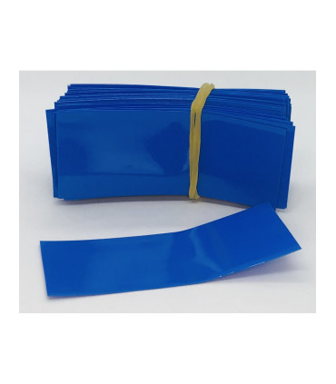 PVC imautė 18650 celėm (mėlyna )