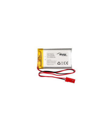 Ličio polimero akumuliatorius Akyga  703048 1000mAh 3,7V kontoroleriu ,laiduku ir jungtimi