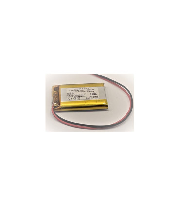Ličio polimero akumuliatorius Akyga  703048 1000mAh 3,7V kontoroleriu ,laiduku ir jungtimi
