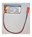 copy of Ličio pol. akumuliator. LP303040  3.6V 320mAh su krovimo kontoroleriu ,laiduku ir jungtimi