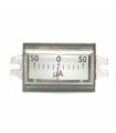 Panelinis indikatorius M4247 (rodyklinis mikroampermetras) DC 50-0-50uA 21х40mm